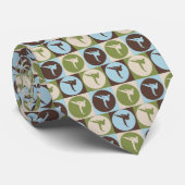 ポップアートの武道 ネクタイ (ロール)