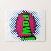 ポップアートの漫画の捕虜! ジグソーパズル (横)