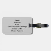 ポップアートの漫画Bam! ラゲッジタグ (裏面横)