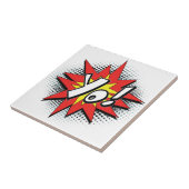 ポップアートの漫画Yo! タイル (側面)