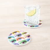 ポップアートの目 コースター (側面)