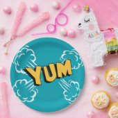 ポップアートの紙皿 ペーパープレート (パーティー)