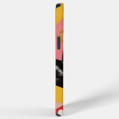 ポップアートの肖像画フォンケース iPhoneケース (右側面)