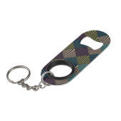 ポップアートの背景 キーホルダー栓抜き (正面アングル)