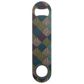 ポップアートの背景 スピード栓抜き (裏面)