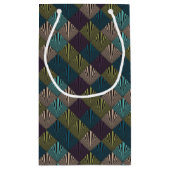 ポップアートの背景 スモールペーパーバッグ (裏面)