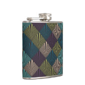 ポップアートの背景 フラスク (右)