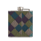 ポップアートの背景 フラスク (裏面)