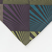 ポップアートの背景 フリースブランケット (角)