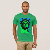 ポップアートの自由の女神 Tシャツ (正面フル)