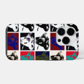 ポップアートの象 iPhoneケース (裏面横)