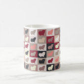 ポップアートのCAVY コーヒーマグカップ (中央)