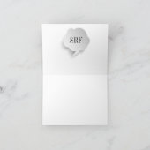 ポップアートは感謝していしていますか、またはノートを消します サンキューカード (内部)