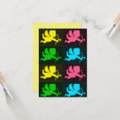 ポップアートキューピッド カード (正面/裏面インサイチュ)