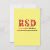 ポップアートキューピッド カード (裏面)