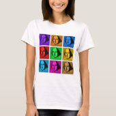 ポップアートシェークスピア Tシャツ (正面)
