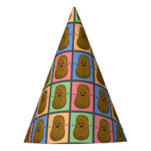 ポップアートスタイルのポテト