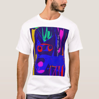 ポップアートチワワ Tシャツ