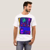 ポップアートチワワ Tシャツ (正面フル)