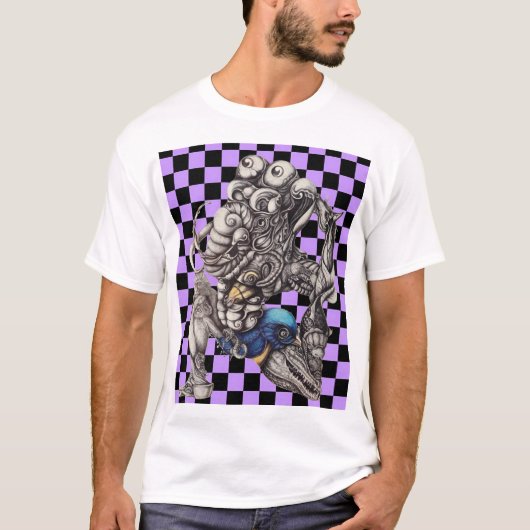 ポップアートパレスTシャツ Tシャツ (正面)