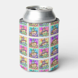 ポップアートホットドッグ 缶クーラー