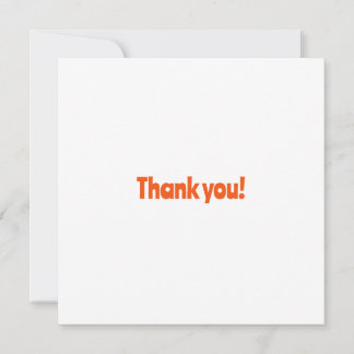 ポップアートポニーテールガール フラット サンクスカード サンキューカード