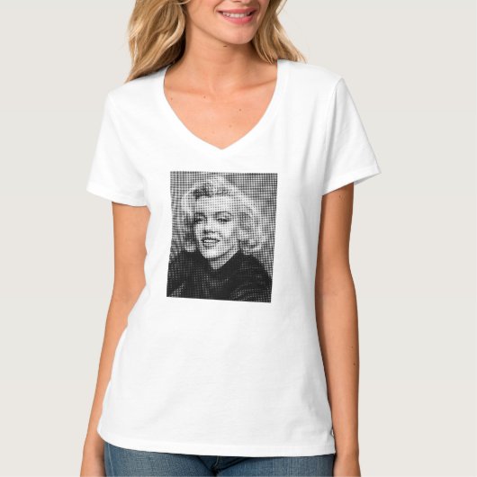 ポップアートマリリン Tシャツ (正面)