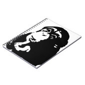 ポップアート思考のチンパンジー ノートブック (左側)