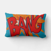 ポップアート|の強打|の腰神経の装飾用クッション ランバークッション (裏面)