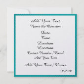 ポップアート・ウェディング・ジッターバグ・ダンス・招待状 招待状 (裏面)