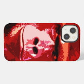 ポップアート ゴリラ iPhoneケース (裏面横)