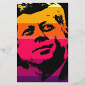 ポップアート ジャック ケネディ JFK ジョン・F・ケネディ 便箋 (正面)