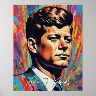 ポップアート ジャック JFK ジョン・F・ケネディ ポスター