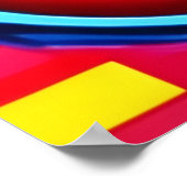 ポップアート チェリーバースト ポスター (角)