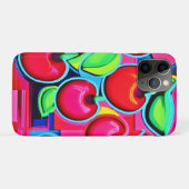 ポップアート チェリーバースト Case-Mate iPhoneケース (裏面(横))