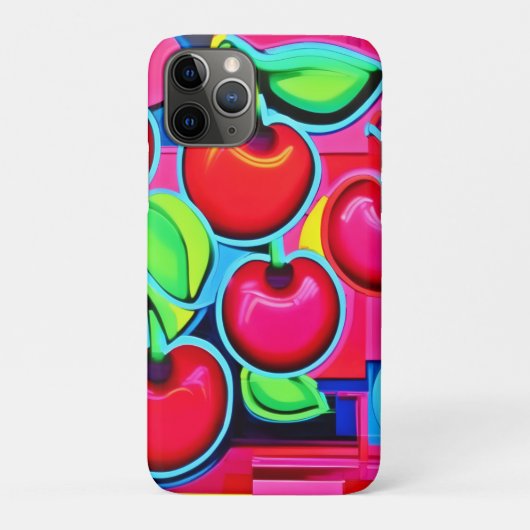 ポップアート チェリーバースト Case-Mate iPhoneケース (裏)
