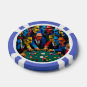 ポップアート ポーカー ナイト カジノチップ (シングル)