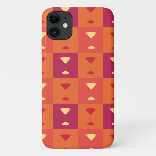 ポップアート・マティーニグラス Case-Mate iPhoneケース (裏面)