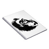 ポップアート ユーモア チンパンジー ノートブック (右側)