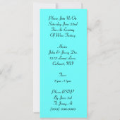 ポップアート ワイン テイスティング シルエット 4 ステップ 招待状 (裏面)