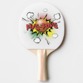 ポップアート 卓球ラケット (正面)