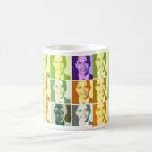 ポップアート.esqueオバマのマグ コーヒーマグカップ (中央)