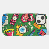 ポップアート iPhoneケース (裏面横)