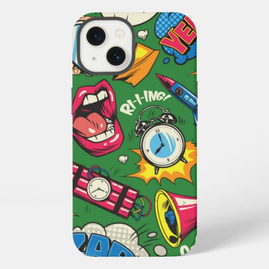 ポップアート iPhoneケース (裏面)