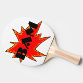 ポップアートBamの漫画の卓球のギアCricketDiane 卓球ラケット (横)