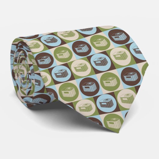 ポップアートHVAC ネクタイ (ロール)