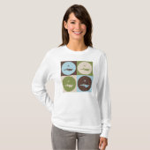 ポップアートSkydiving Tシャツ (正面フル)