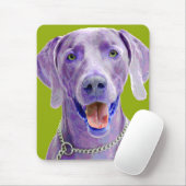 ポップアートWeimaraner マウスパッド (マウス)
