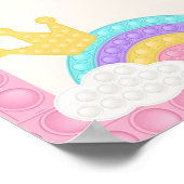 ポップイットフェidgetのマイルストーン ポスター (角)