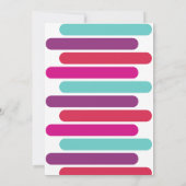 ポップオンオーバー 招待状 (裏面)